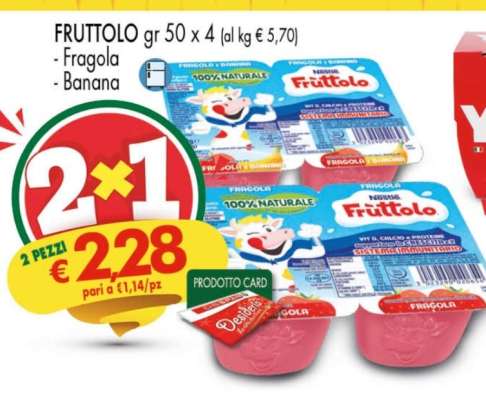 FRUTTOLO gr 50 x 4