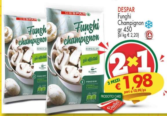 DESPAR Funghi Champignon