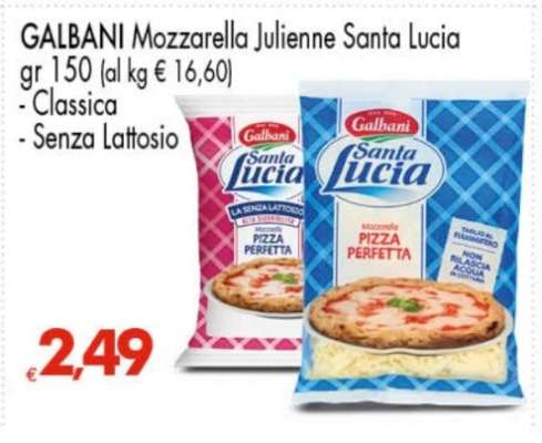 GALBANI Mozzarella Julienne Santa Lucia