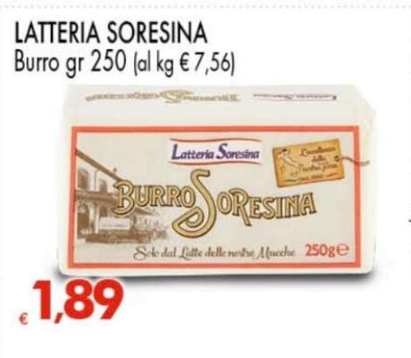LATTERIA SORESINA