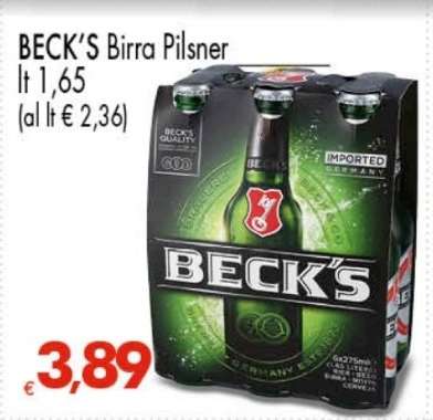 BECK'S BIRRA PILSNER