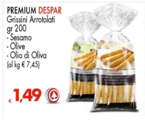 PREMIUM DESPAR Grissini Arrotolati