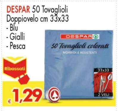 DESPAR 50 Tovaglioli