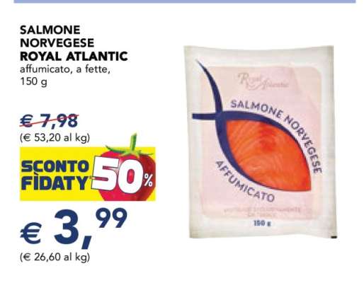 Salmone Norvegese Royal Atlantic