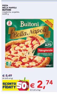 Pizza Bella Napoli Buitoni