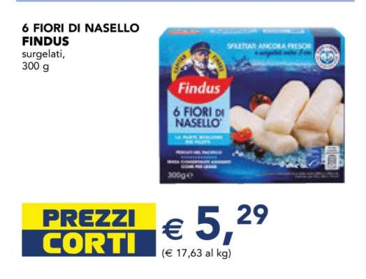 6 FIORI DI NASELLO FINDUS