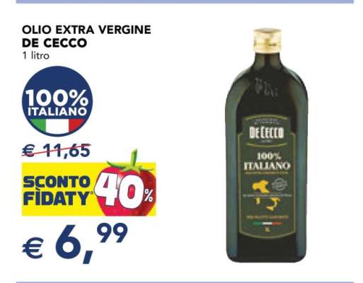 Olio Extra Vergine De Cecco