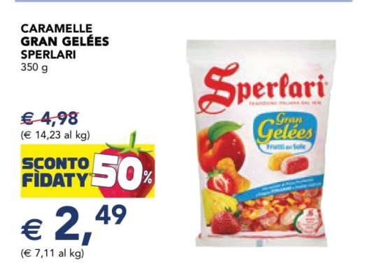 Caramelle Gran Gelées Sperlari