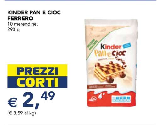 Kinder Pan e Cioc FERRERO
