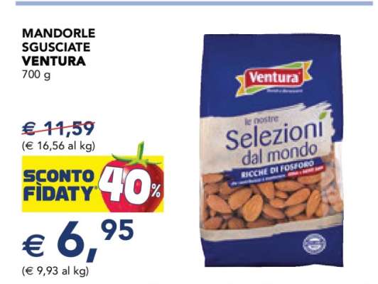 Mandorle Sgusciate Ventura