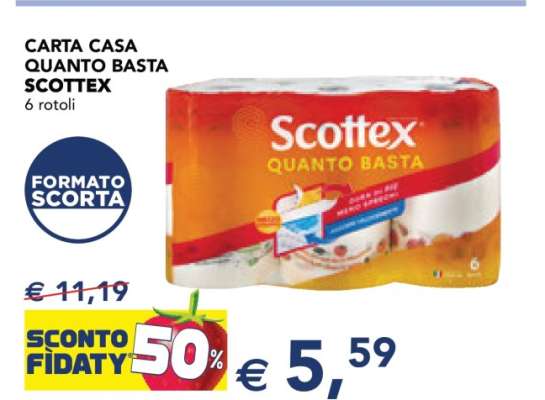 Carta Casa Quanto Basta Scottex