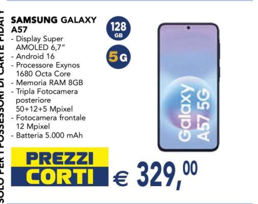 SAMSUNG GALAXY A57