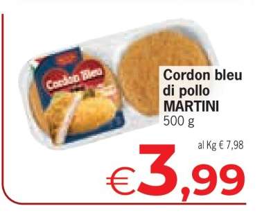 Cordon bleu di pollo MARTINI