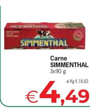 CARNE SIMMENTHAL