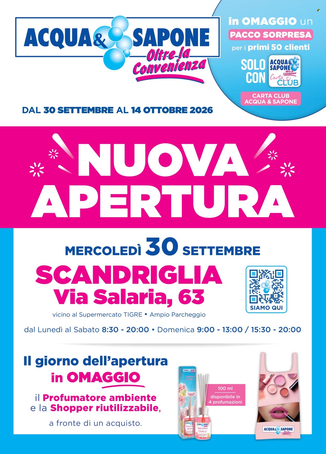 Volantino Acqua & Sapone - 30/9/2026 - 14/10/2026. Pagina 1