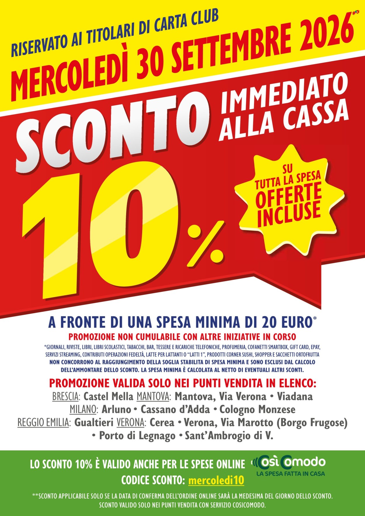 Volantino Famila - 30/9/2026 - 30/9/2026. Pagina 2