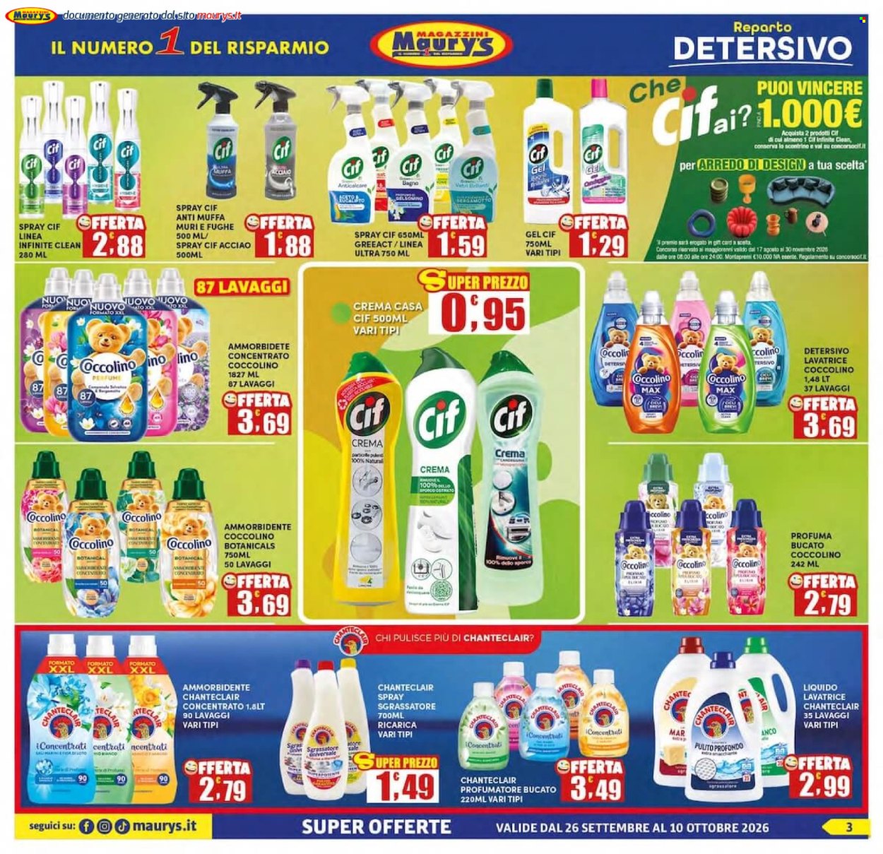 Volantino Maury's - 26/9/2026 - 10/10/2026. Pagina 3