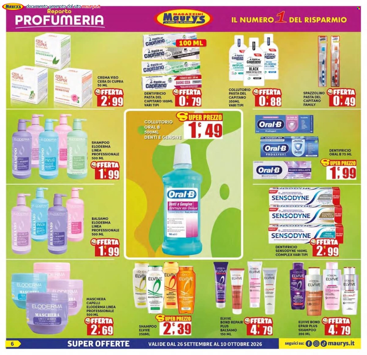 Volantino Maury's - 26/9/2026 - 10/10/2026. Pagina 6