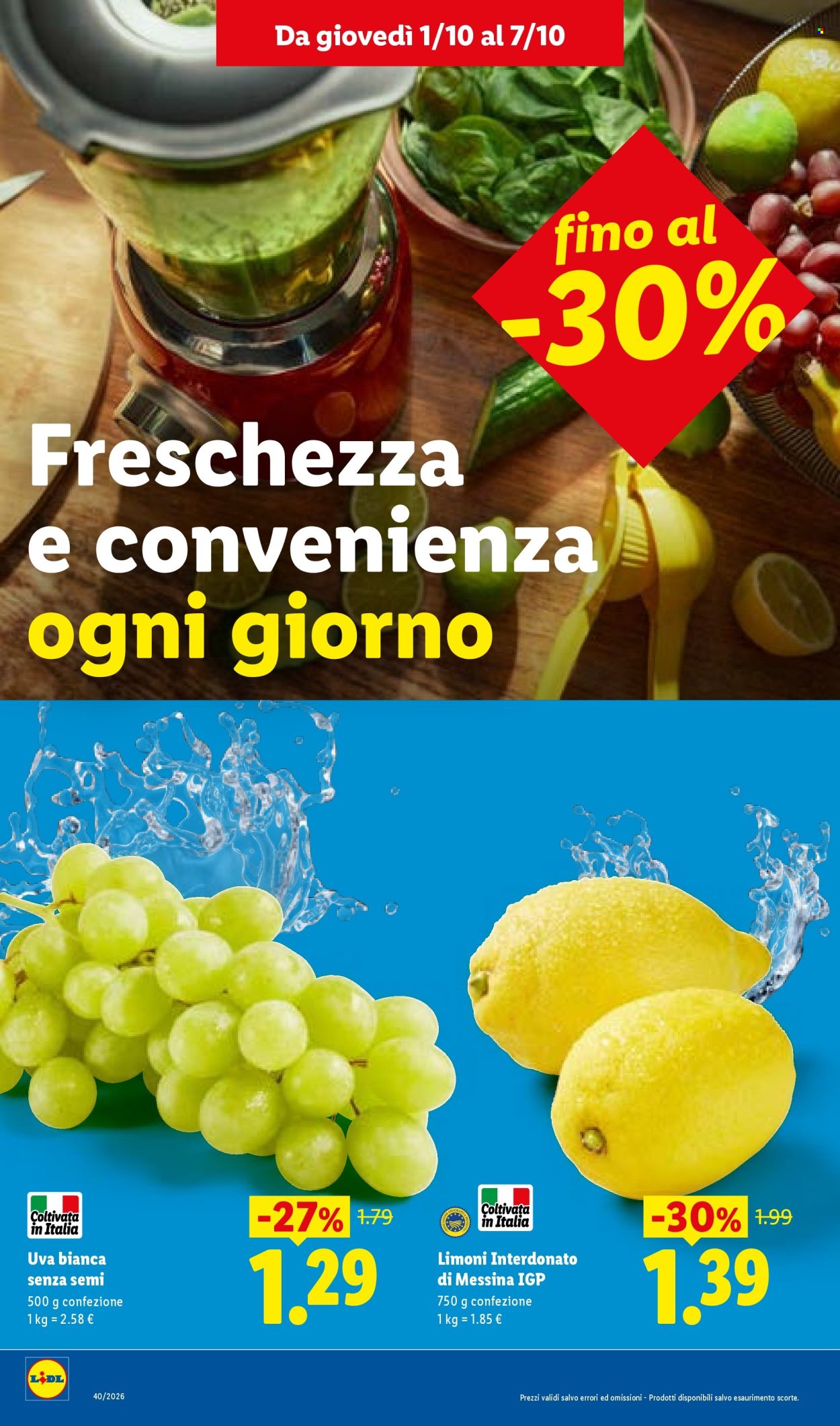 Volantino Lidl - 1/10/2026 - 7/10/2026. Pagina 4