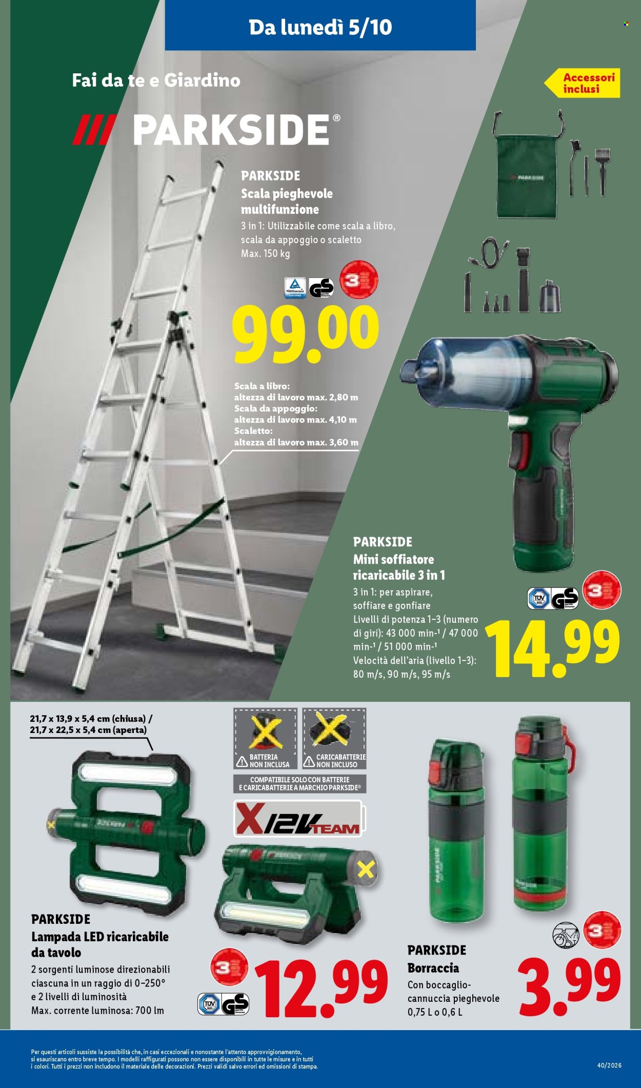 Volantino Lidl - 1/10/2026 - 7/10/2026. Pagina 35