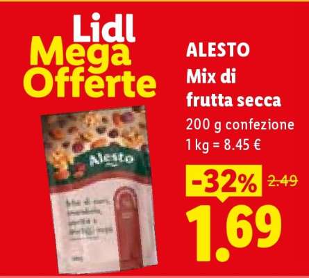 ALESTO Mix di frutta secca