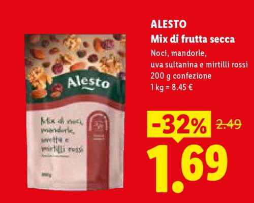 ALESTO Mix di frutta secca