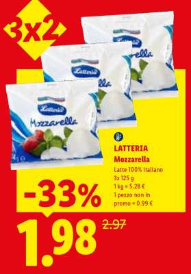 LATTERIA Mozzarella
