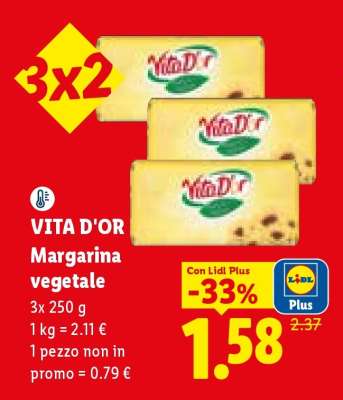 Vita D'or Margarina vegetale