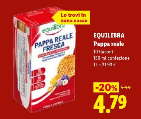 EQUILIBRA Pappa reale