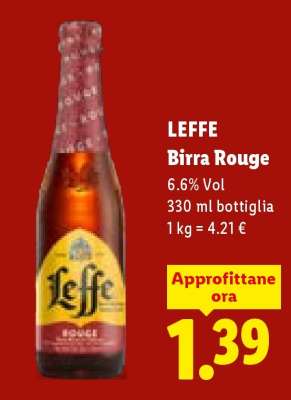 Leffe Birra Rouge
