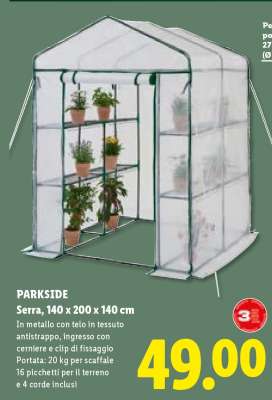 PARKSIDE Serra, 140 x 200 x 140 cm