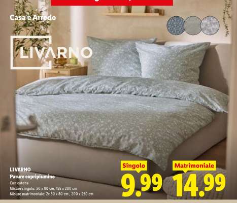 LIVARNO Parure copripiumino