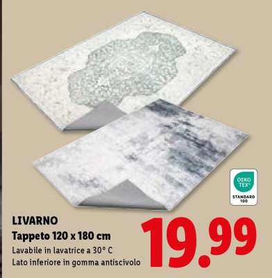 LIVARNO Tappeto 120 x 180 cm