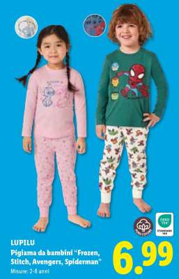 Lupilu Pigiama da bambini