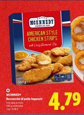 MCENNEDY Bocconcini di pollo impanati