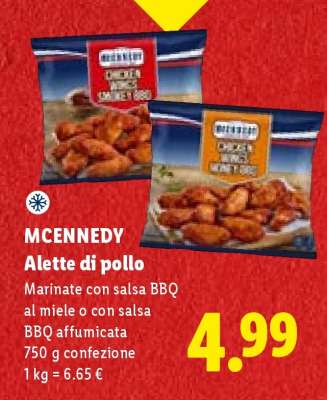 MCENNEDY Alette di pollo