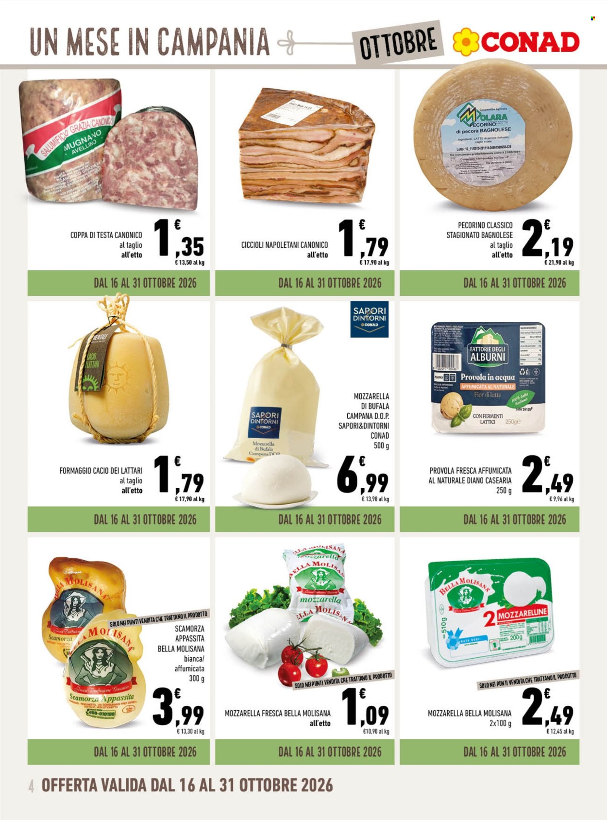 Volantino Conad - 30/9/2026 - 31/10/2026. Pagina 4