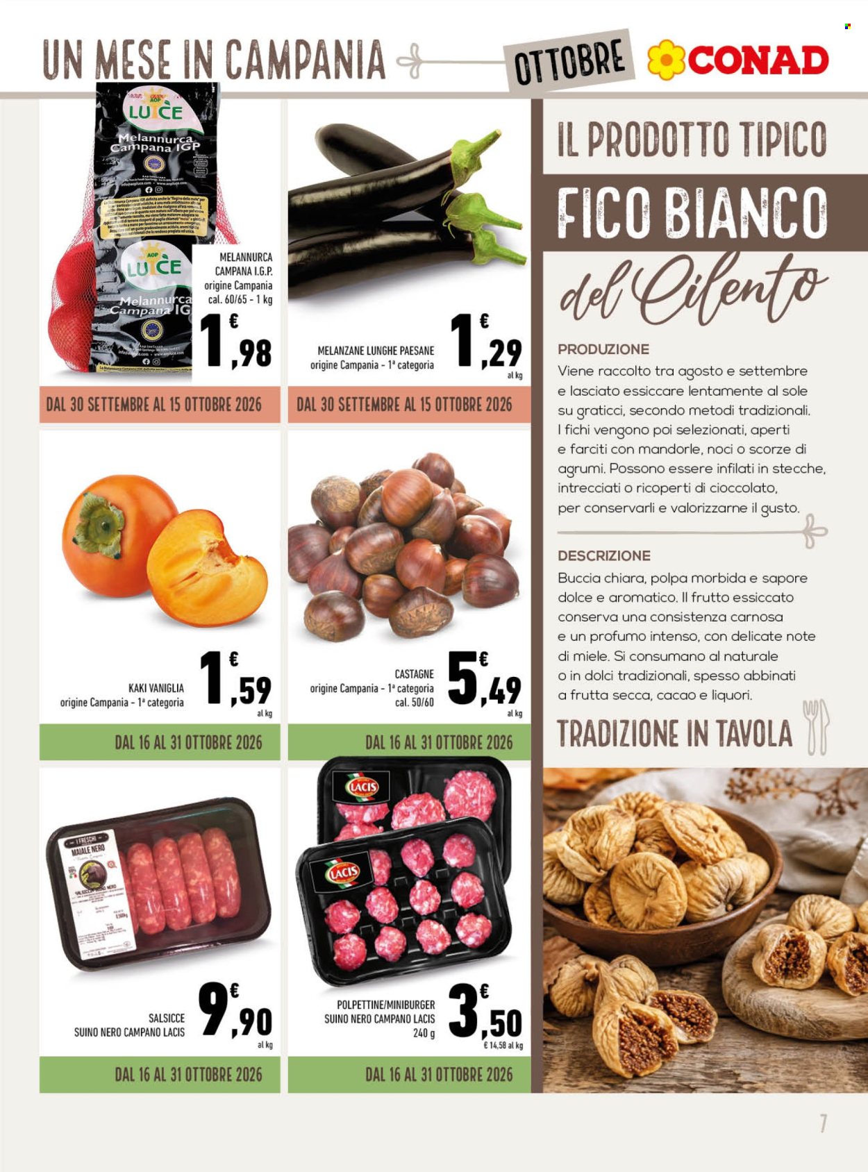 Volantino Conad - 30/9/2026 - 31/10/2026. Pagina 7