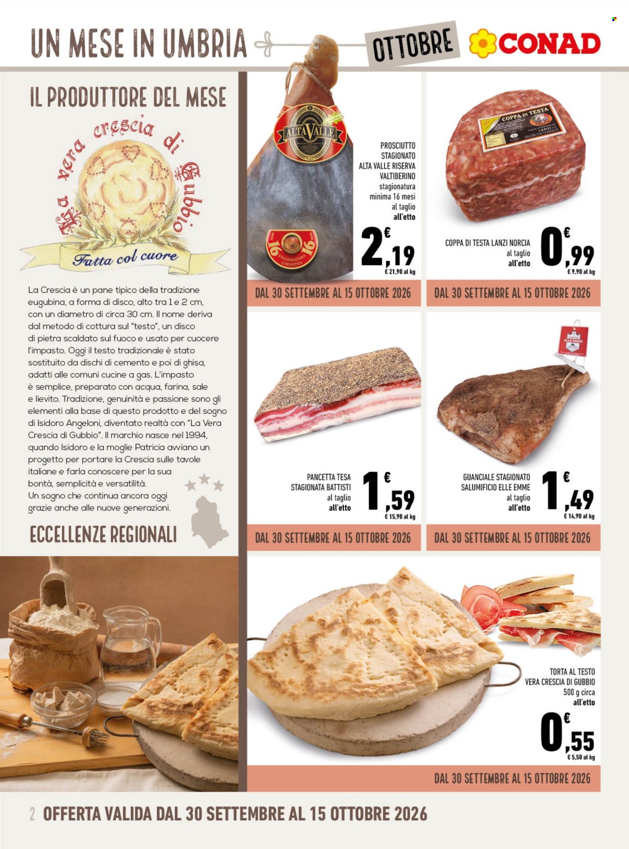 Volantino Conad - 30/9/2026 - 31/10/2026. Pagina 2
