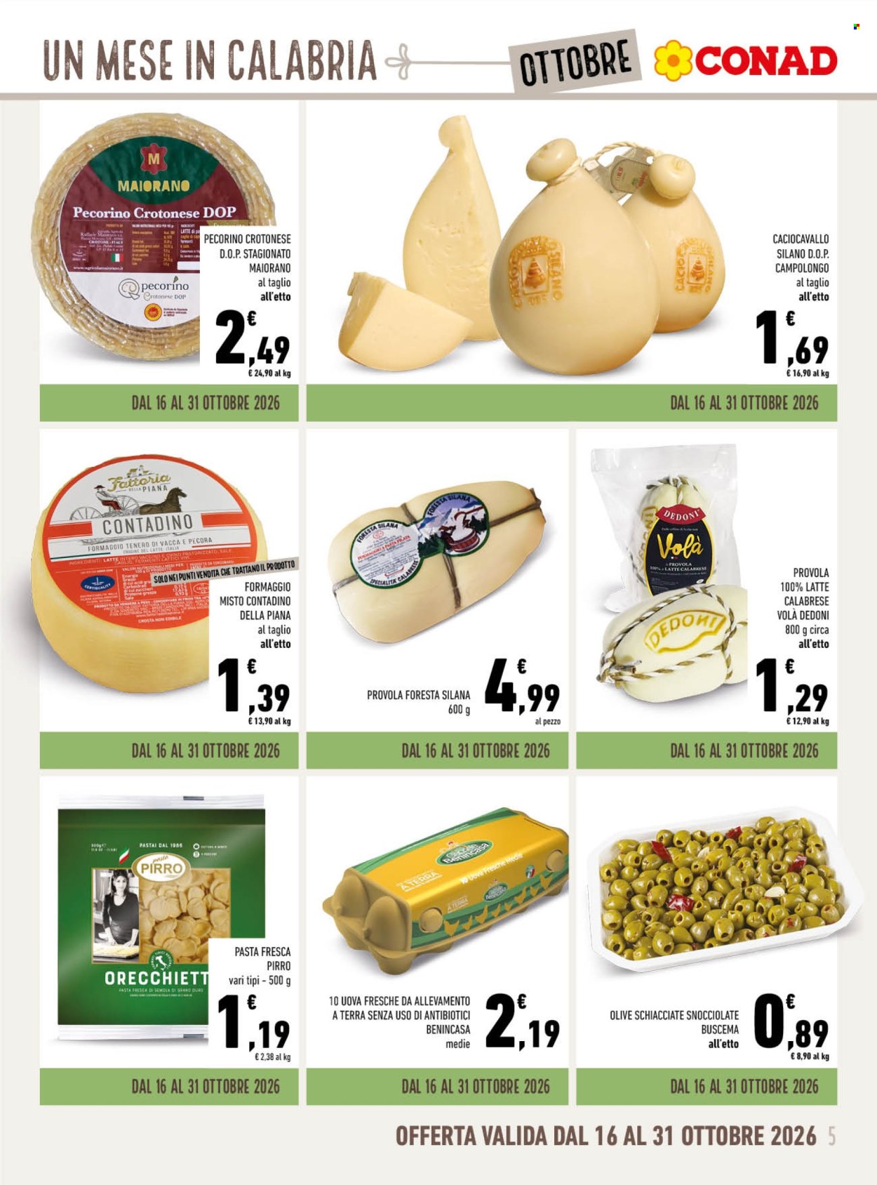 Volantino Conad - 30/9/2026 - 31/10/2026. Pagina 5