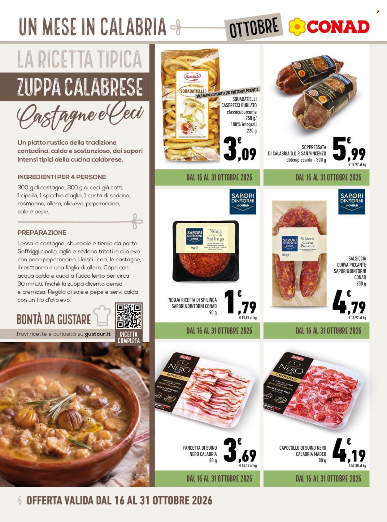Volantino Conad - 30/9/2026 - 31/10/2026. Pagina 6