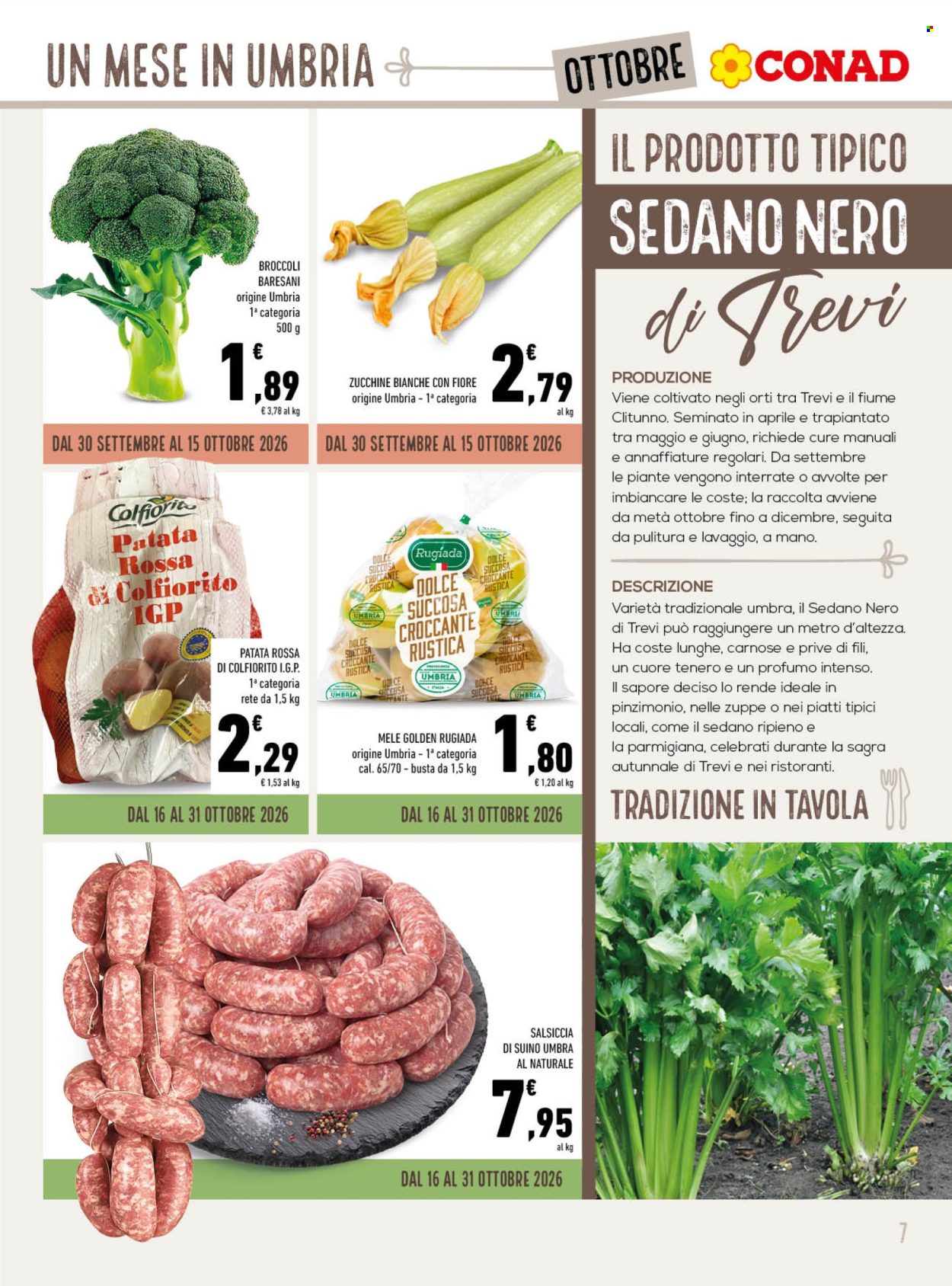 Volantino Conad - 30/9/2026 - 31/10/2026. Pagina 7