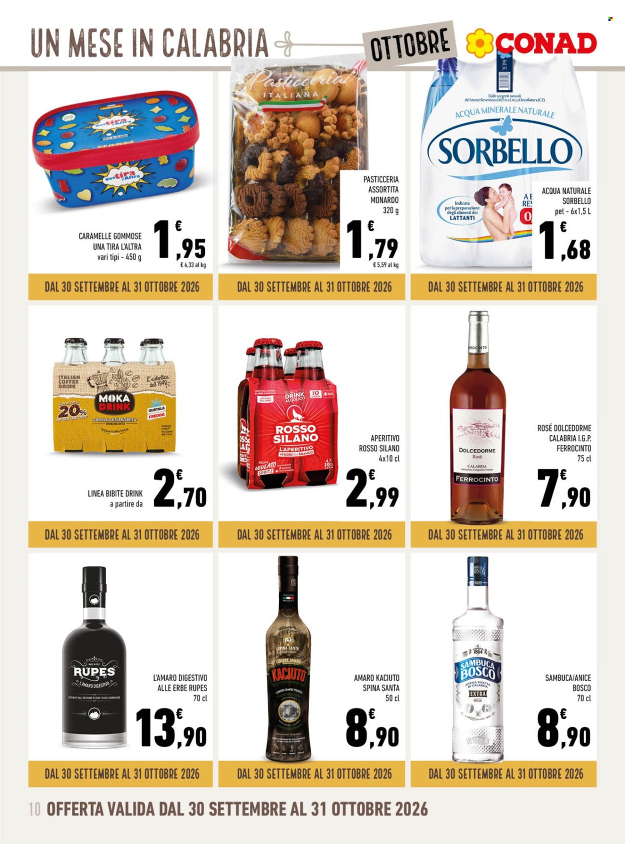 Volantino Conad - 30/9/2026 - 31/10/2026. Pagina 10