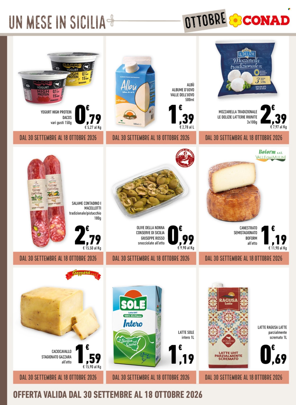 Volantino Conad - 30/9/2026 - 31/10/2026. Pagina 2