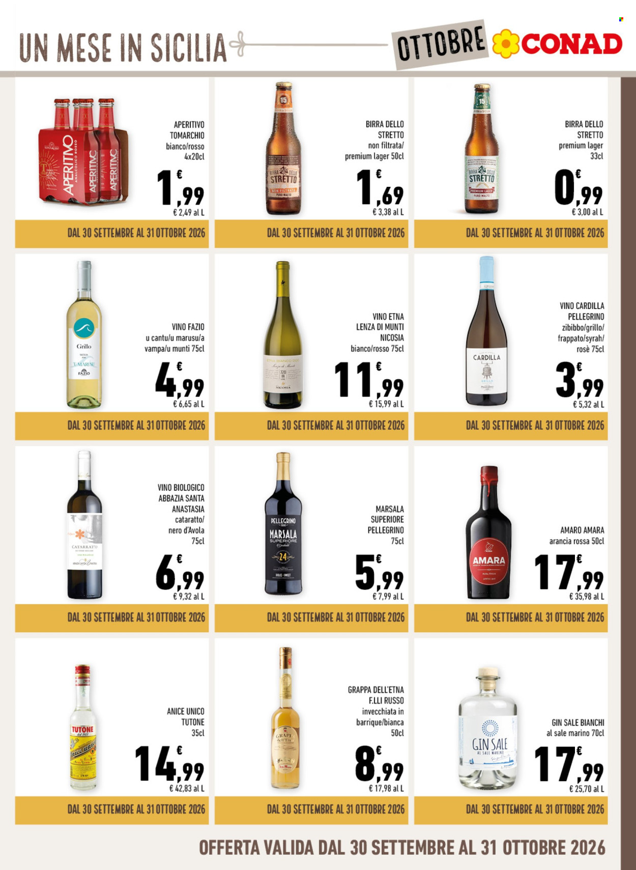 Volantino Conad - 30/9/2026 - 31/10/2026. Pagina 11