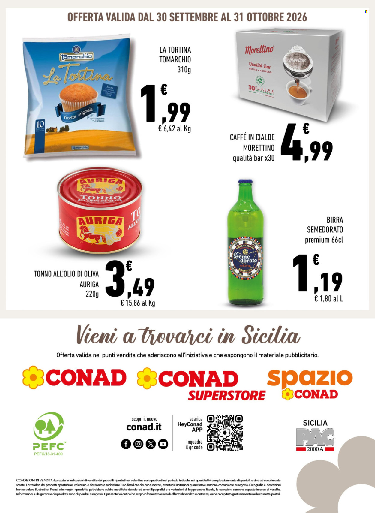 Volantino Conad - 30/9/2026 - 31/10/2026. Pagina 12