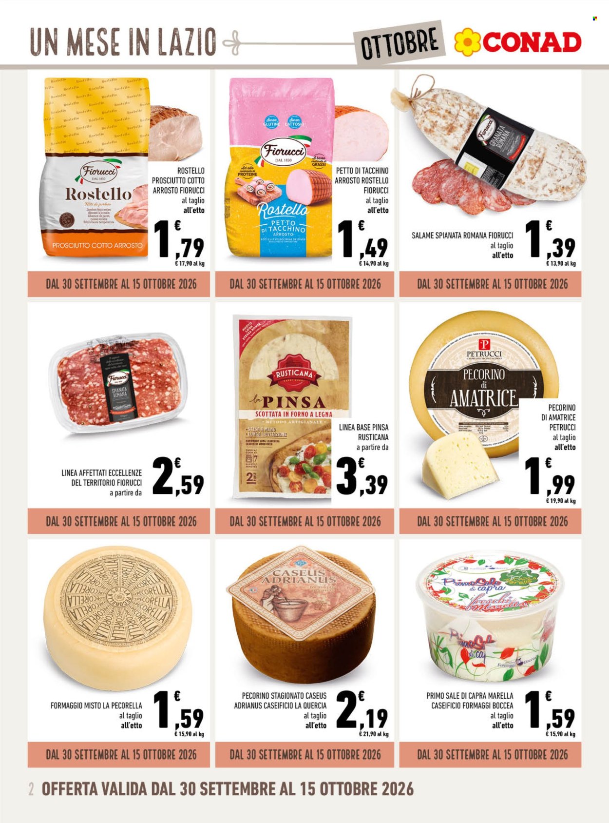 Volantino Conad - 30/9/2026 - 31/10/2026. Pagina 2