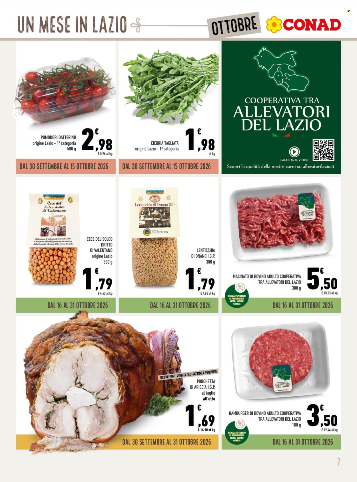 Volantino Conad - 30/9/2026 - 31/10/2026. Pagina 7