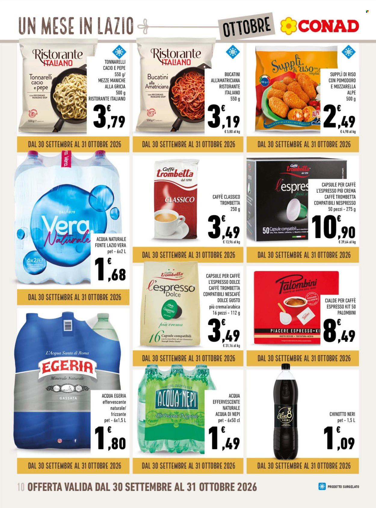 Volantino Conad - 30/9/2026 - 31/10/2026. Pagina 10