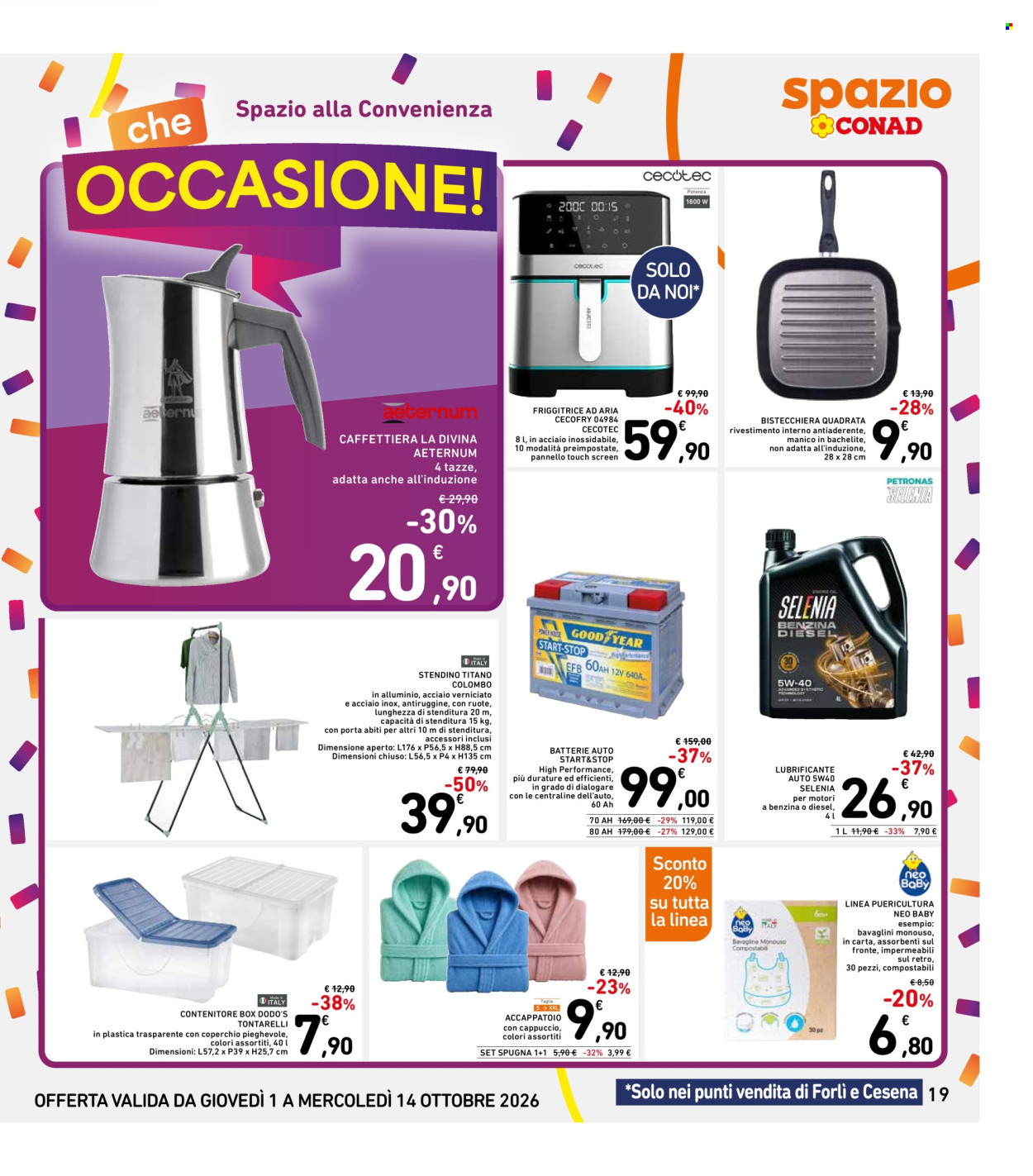 Volantino Spazio Conad - 1/10/2026 - 14/10/2026. Pagina 19
